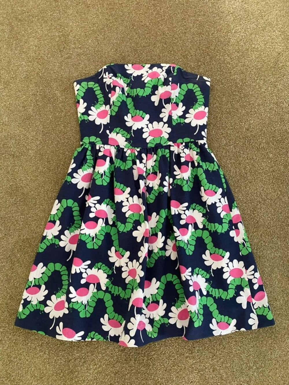 Lily Pulitzer Strapless floral dress